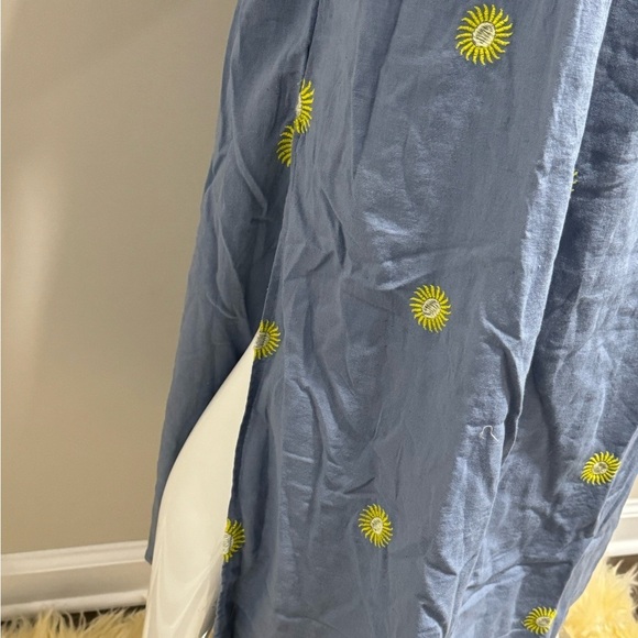 NWOT FREE PEOPLE Emory Embroidered Midi Dress SZ : M - Picture 10 of 14